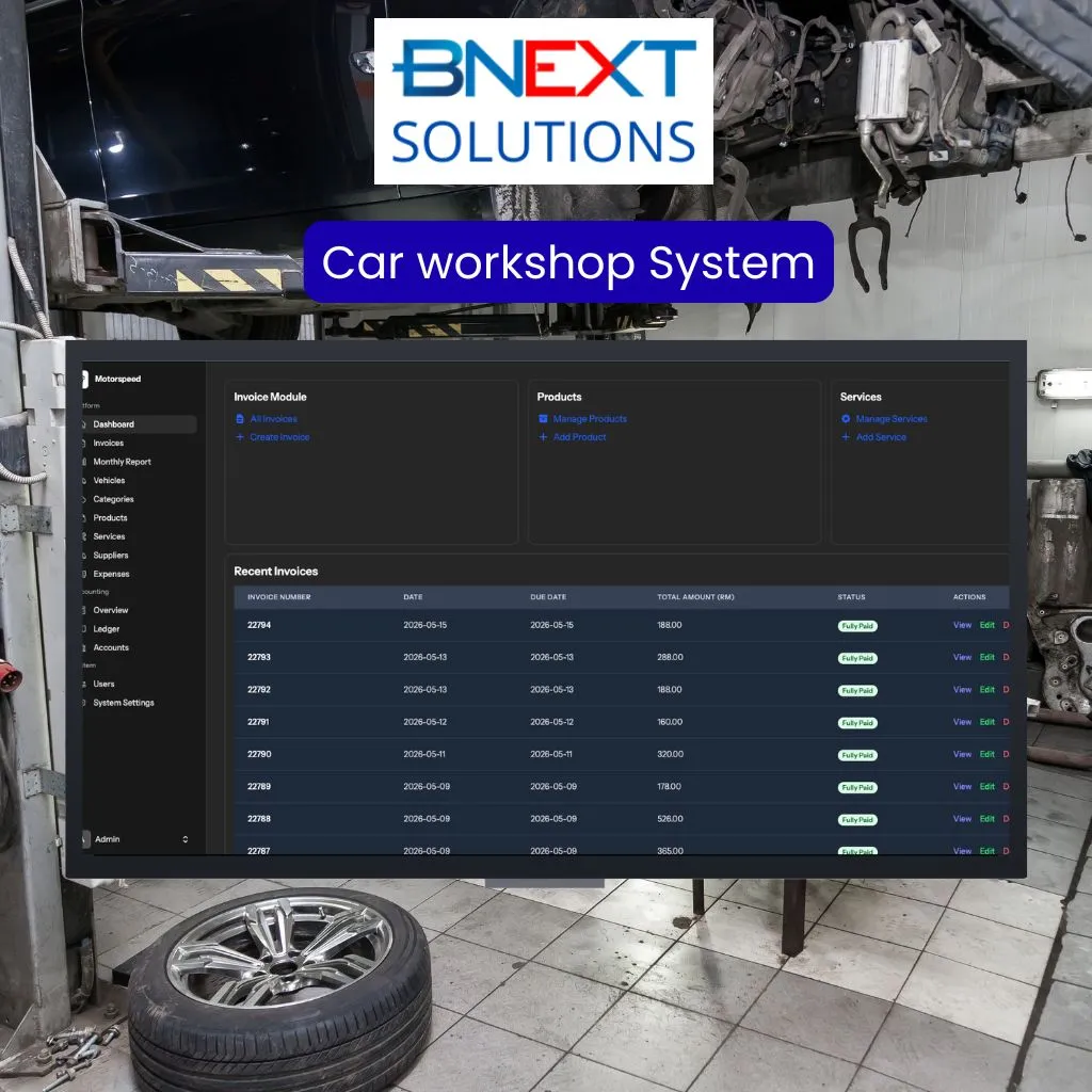 Car Workshop Platform